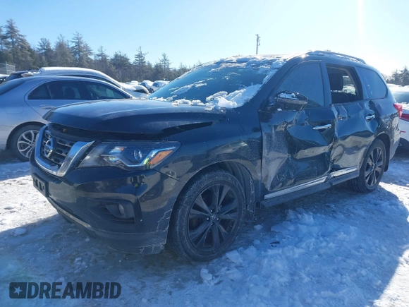 2017 Nissan Pathfinder S with VIN 5N1DR2MM5HC679687, listed as a IAAI auction lot 41574249 with 150,615 mi miles and . Bid and sale history available at DreamBid. Image 6.
