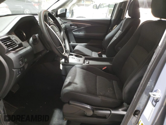 2023 Honda Ridgeline Sport with VIN 5FPYK3F10PB048387, listed as a Copart auction lot 42747395 with 17,224 mi miles and Salvage title. Bid and sale history available at DreamBid. Image 7.