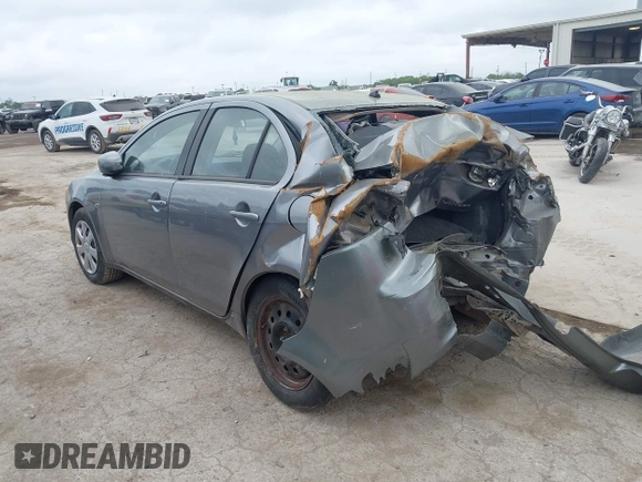 2015 Mitsubishi Lancer ES with VIN JA32U2FU4FU020089, listed as a IAAI auction lot 42036021 with 190,673 mi miles. Bid and sale history available at carsss.com. Image 3.