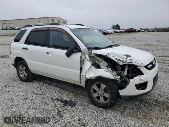 2009 Kia Sportage LX with VIN KNDJF724597575968, listed as a Copart auction lot 51495515 with 164,652 mi miles and Salvage Title. Bid and sale history available at carsss.com. Image 4.