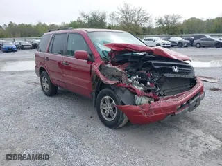 2003 Honda Pilot EX with VIN 2HKYF18593H523824, listed as a IAAI auction lot 41933540 with 159,935 mi miles. Bid and sale history available at carsss.com. Image 1.