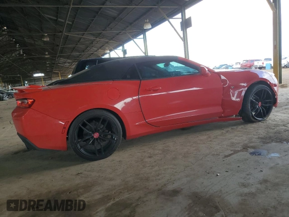 2017 Chevrolet Camaro 1LT with VIN 1G1FB3DS2H0132070, listed as a Copart auction lot 48714185 with 91,508 mi miles and Salvage Title. Bid and sale history available at carsss.com. Image 3.