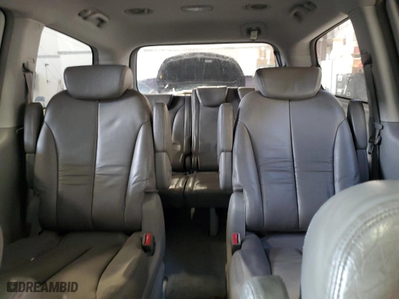 2007 Kia Sedona EX with VIN KNDMB233876128099, listed as a Copart auction lot 83996824 with 261,927 mi miles and Salvage Title. Bid and sale history available at carsss.com. Image 10.