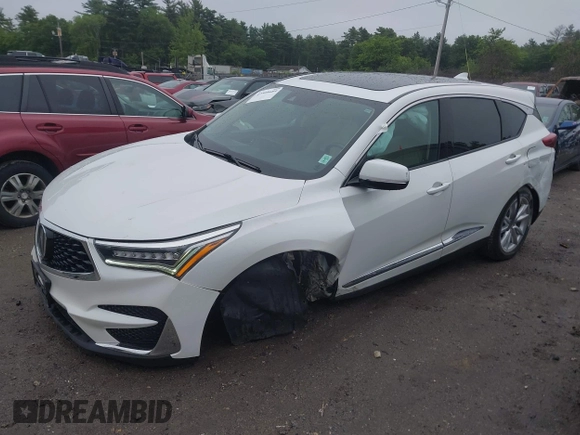 2020 Acura RDX with VIN 5J8TC2H34LL002840, listed as a IAAI auction lot 42509684 with 74,056 mi miles and . Bid and sale history available at DreamBid. Image 2.