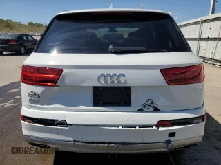 2019 Audi Q7 Premium Plus with VIN WA1LHAF75KD025255, listed as a Copart auction lot 56033515 with 54,985 mi miles and Salvage title. Bid and sale history available at DreamBid. Image 6.