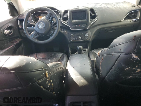 2021 Jeep Cherokee Latitude Plus with VIN 1C4PJLLB7MD226951, listed as a Copart auction lot 79873404 with Not provided miles and Salvage title. Bid and sale history available at DreamBid. Image 8.