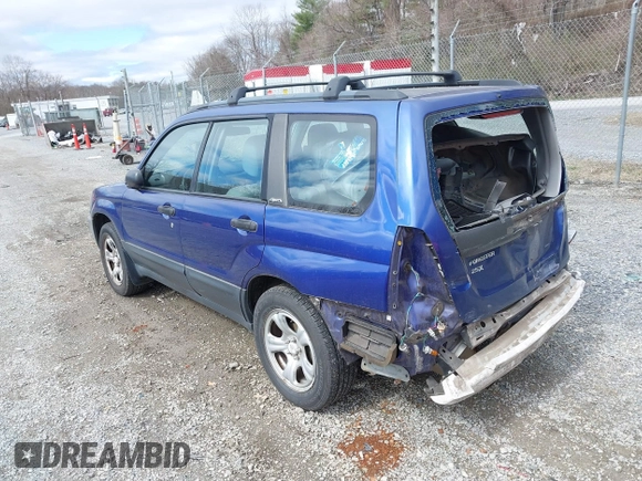 2003 Subaru Forester X with VIN JF1SG63683G737889, listed as a IAAI auction lot 41813431 with 132,196 mi miles. Bid and sale history available at carsss.com. Image 3.