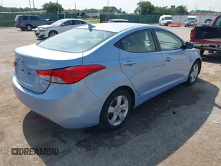 2012 Hyundai Elantra Limited with VIN KMHDH4AE4CU312973, listed as a IAAI auction lot 42453300 with 99,252 mi miles and . Bid and sale history available at DreamBid. Image 4.