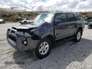 2018 Toyota 4Runner SR5 with VIN JTEBU5JR0J5535711, listed as a Copart auction lot 51705535 with 22,787 mi miles and Salvage Title. Bid and sale history available at carsss.com. Image 1.