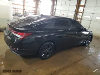 2021 Hyundai Elantra SEL with VIN KMHLS4AG3MU135879, listed as a Copart auction lot 72933034 with 56,426 mi miles and Salvage Title. Bid and sale history available at carsss.com. Image 3.