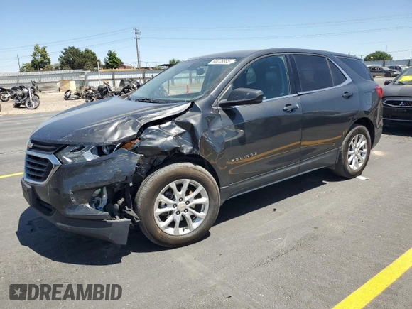 2018 Chevrolet Equinox LT z VIN 2GNAXJEV6J6142654, wystawiony jako Copart lot #60076885 z przebiegiem 93 353 mil mil oraz Szkoda całkowita • Salvage title. Historia ofert i sprzedaży dostępna na DreamBid. Obrazek 1.