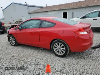 2012 Honda Civic Cpe EX-L with VIN 2HGFG3B10CH520861, listed as a Copart auction lot 45097175 with 129,672 mi miles and Salvage Title. Bid and sale history available at carsss.com. Image 2.