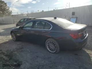 2013 BMW 7 Series 750i xDrive with VIN WBAYB6C50DD223786, listed as a Copart auction lot 87579345 with 143,523 mi miles and Salvage Title. Bid and sale history available at carsss.com. Image 2.