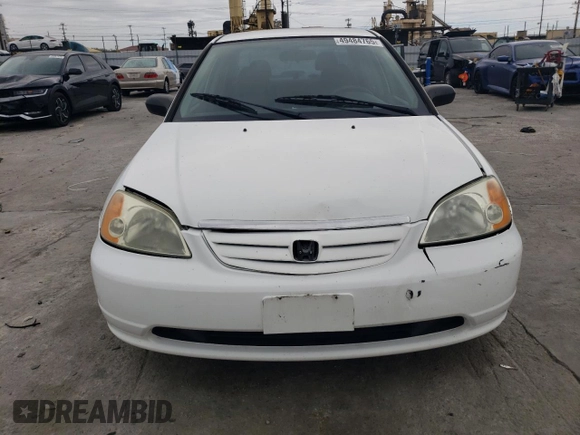2003 Honda Civic LX with VIN 2HGES16553H586222, listed as a Copart auction lot 49484765 with 133,106 mi miles and Clean Title. Bid and sale history available at carsss.com. Image 5.