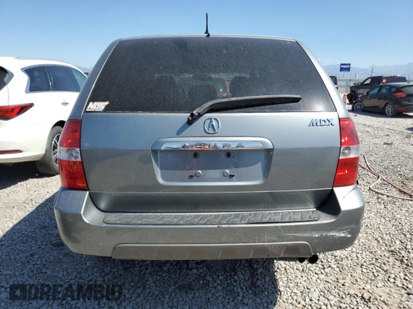2001 Acura MDX with VIN 2HNYD18261H507365, listed as a Copart auction lot 71406714 with 251,853 mi miles and Salvage Title. Bid and sale history available at carsss.com. Image 6.