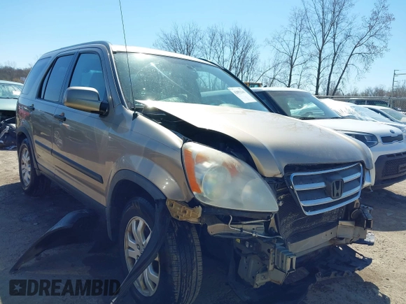 2006 Honda CR-V EX with VIN JHLRD78876C024692, listed as a IAAI auction lot 42052263 with 220,214 mi miles and . Bid and sale history available at carsss.com. Image 1.