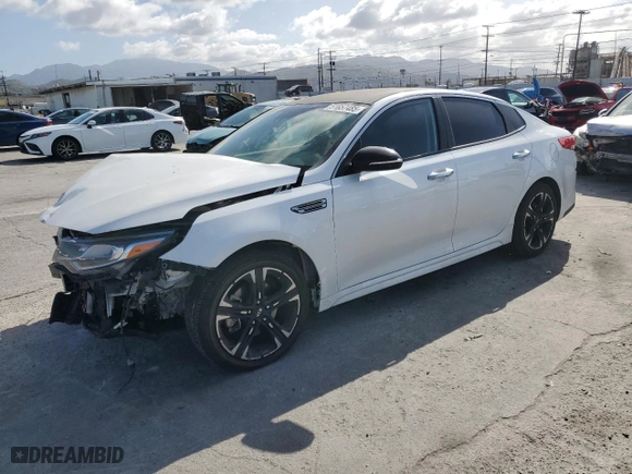 2019 Kia Optima S with VIN 5XXGT4L33KG333765, listed as a Copart auction lot 51657485 with 79,986 mi miles and Salvage Title. Bid and sale history available at carsss.com. Image 1.