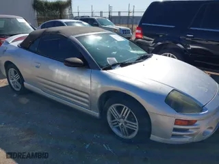 2004 Mitsubishi Eclipse GT with VIN 4A3AE55H74E038882, listed as a IAAI auction lot 41812206 with 160,148 mi miles. Bid and sale history available at carsss.com. Image 1.