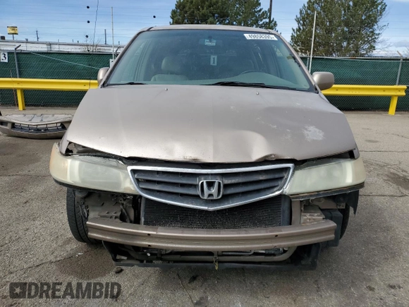 2003 Honda Odyssey EX-L with VIN 5FNRL18933B020997, listed as a Copart auction lot 49858395 with 264,091 mi miles and Salvage Title. Bid and sale history available at DreamBid. Image 5.