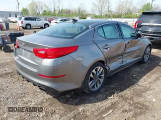 2014 Kia Optima SXL Turbo with VIN 5XXGR4A62EG323308, listed as a IAAI auction lot 42069853 with 118,168 mi miles and . Bid and sale history available at DreamBid. Image 4.