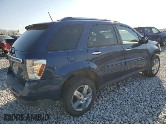 2008 Chevrolet Equinox LS z VIN 2CNDL23F586036186, wystawiony jako Copart lot #52630195 z przebiegiem 99 356 mil mil oraz Szkoda całkowita • Salvage title. Historia ofert i sprzedaży dostępna na DreamBid. Obrazek 3.