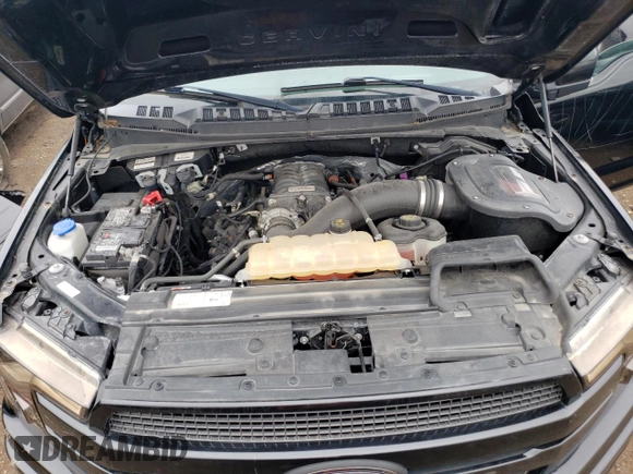 2018 Ford F-150 XL with VIN 1FTEW1E50JFE41365, listed as a Copart auction lot 55334975 with 25,270 mi miles and Salvage title. Bid and sale history available at DreamBid. Image 11.