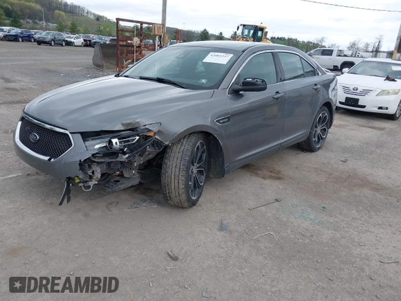 2014 Ford Taurus SHO with VIN 1FAHP2KTXEG160800, listed as a IAAI auction lot 42083237 with 75,048 mi miles. Bid and sale history available at carsss.com. Image 18.
