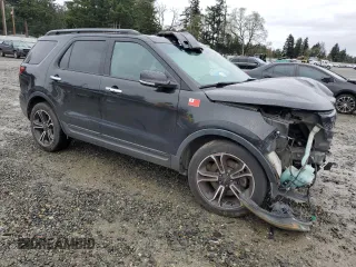 2013 Ford Explorer Sport z VIN 1FM5K8GT3DGC34561, wystawiony jako Copart lot #50260915 z przebiegiem 169 097 mil mil oraz Szkoda całkowita • Salvage title. Historia ofert i sprzedaży dostępna na DreamBid. Obrazek 4.