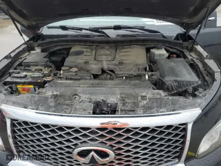 2016 Infiniti QX80 with VIN JN8AZ2NE4G9121795, listed as a Copart auction lot 69585904 with 158,465 mi miles and Salvage Title. Bid and sale history available at carsss.com. Image 11.