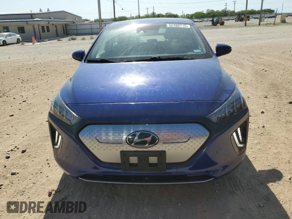 2020 Hyundai Ioniq Limited with VIN KMHC85LJ3LU071113, listed as a Copart auction lot 52460715 with 35,584 mi miles and Clean title. Bid and sale history available at DreamBid. Image 5.