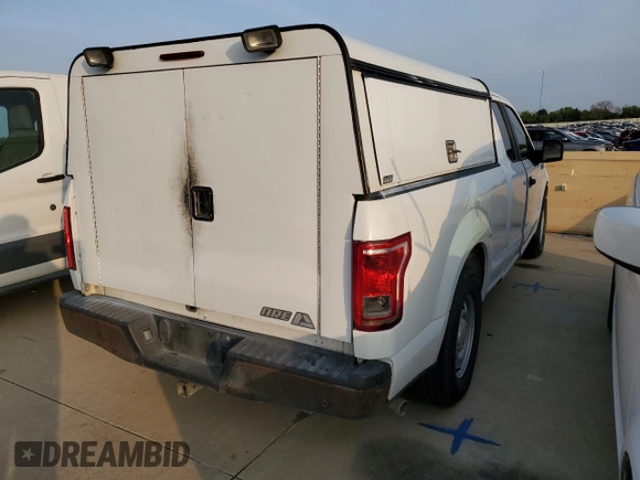 2017 Ford F-150 XL with VIN 1FTEX1C80HKE24030, listed as a Copart auction lot 48968435 with 175,104 mi miles and Clean Title. Bid and sale history available at carsss.com. Image 3.