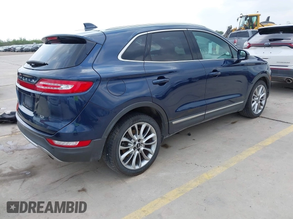 2017 Lincoln MKC Reserve with VIN 5LMCJ3C99HUL71905, listed as a IAAI auction lot 42115218 with 51,796 mi miles and . Bid and sale history available at DreamBid. Image 4.