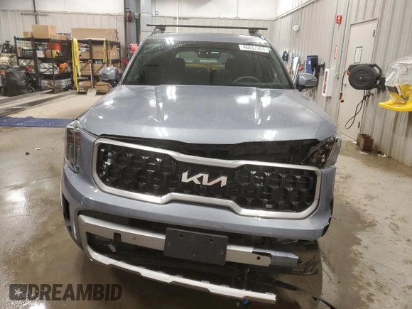 2023 Kia Telluride SX Prestige с VIN 5XYP5DGC2PG368708, выставлен на аукционе Copart как лот 46637905 с пробегом 12 089 миль миль и Списание • Salvage title. История ставок и продаж доступна на DreamBid. Изображение 5.