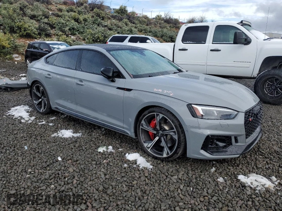2019 Audi RS 5 Sportback z VIN WUABWCF58KA906988, wystawiony jako Copart lot #56739905 z przebiegiem 34 998 mil mil oraz Szkody całkowita. Historia ofert i sprzedaży dostępna na DreamBid. Obrazek 4.