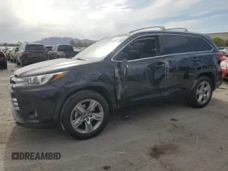2019 Toyota Highlander Limited z VIN 5TDYZRFH4KS303941, wystawiony jako Copart lot #55525565 z przebiegiem 84 761 mil mil oraz Szkoda całkowita • Salvage title. Historia ofert i sprzedaży dostępna na DreamBid. Obrazek 1.