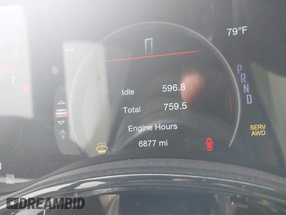 2023 Dodge Durango Pursuit with VIN 1C4SDJFT5PC629959, listed as a IAAI auction lot 40274866 with 6,877 mi miles and . Bid and sale history available at DreamBid. Image 15.