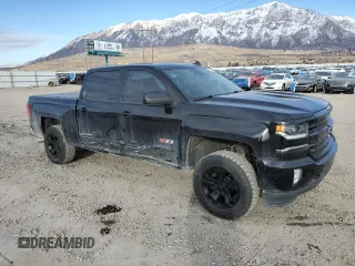 2018 Chevrolet Silverado 1500 LTZ with VIN 3GCUKSEJXJG249556, listed as a Copart auction lot 88756205 with 88,681 mi miles and Salvage Title. Bid and sale history available at carsss.com. Image 4.