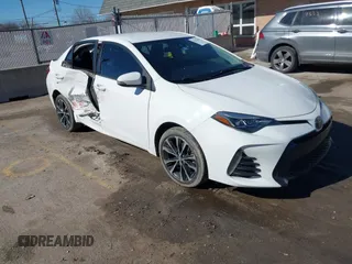 2019 Toyota Corolla L z VIN 2T1BURHE2KC206365, wystawiony jako IAAI lot #41672401 z przebiegiem 81 395 mil mil oraz . Historia ofert i sprzedaży dostępna na DreamBid. Obrazek 1.