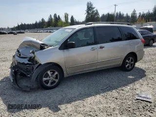 2006 Toyota Sienna CE with VIN 5TDZA23C66S413293, listed as a Copart auction lot 54765815 with Not Provided miles and Salvage Title. Bid and sale history available at DreamBid. Image 1.