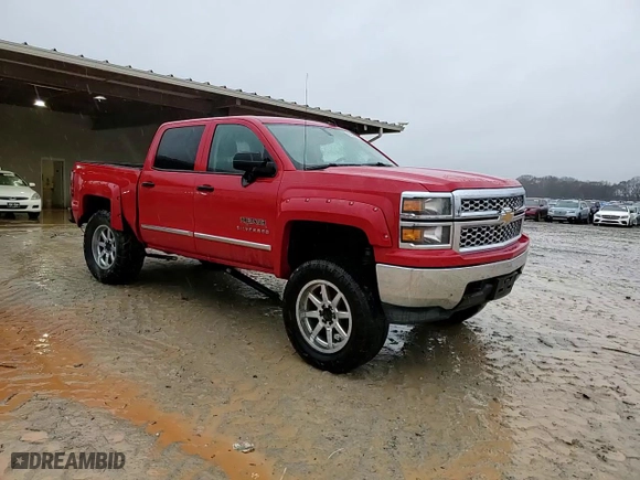 2014 Chevrolet Silverado 1500 LT with VIN 3GCUKREC4EG205326, listed as a Copart auction lot 45248895 with 161,120 mi miles and Salvage Title. Bid and sale history available at carsss.com. Image 10.