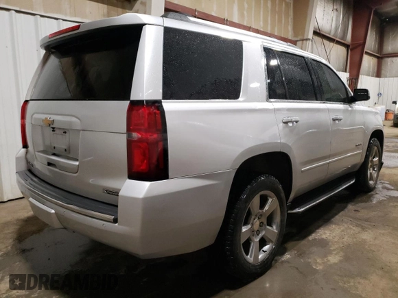 2018 Chevrolet Tahoe Premier with VIN 1GNSKCKCXJR160533, listed as a Copart auction lot 55648025 with 102,243 mi miles and Salvage title. Bid and sale history available at DreamBid. Image 3.