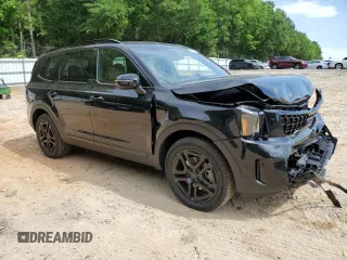 2025 Kia Telluride EX X-Line z VIN 5XYP3DGC8SG632397, wystawiony jako Copart lot #57338685 z przebiegiem 501 mil mil oraz Szkoda całkowita • Salvage title. Historia ofert i sprzedaży dostępna na DreamBid. Obrazek 4.