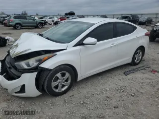 2015 Hyundai Elantra SE with VIN 5NPDH4AE7FH552411, listed as a Copart auction lot 82240104 with 154,121 mi miles and Salvage Title. Bid and sale history available at carsss.com. Image 1.