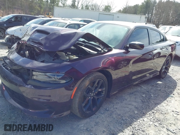 2021 Dodge Charger GT with VIN 2C3CDXHG4MH667025, listed as a IAAI auction lot 41602696 with 77,503 mi miles and . Bid and sale history available at DreamBid. Image 17.