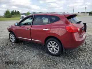 2011 Nissan Rogue SV with VIN JN8AS5MT8BW174449, listed as a Copart auction lot 51054955 with 192,636 mi miles and Salvage Title. Bid and sale history available at carsss.com. Image 2.