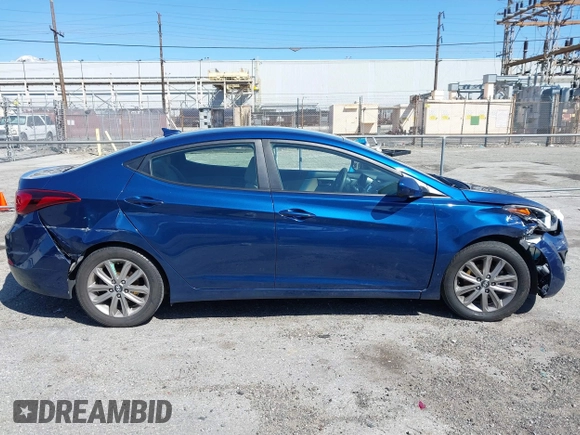 2016 Hyundai Elantra SE with VIN 5NPDH4AE2GH745258, listed as a IAAI auction lot 41818963 with 82,579 mi miles. Bid and sale history available at carsss.com. Image 13.
