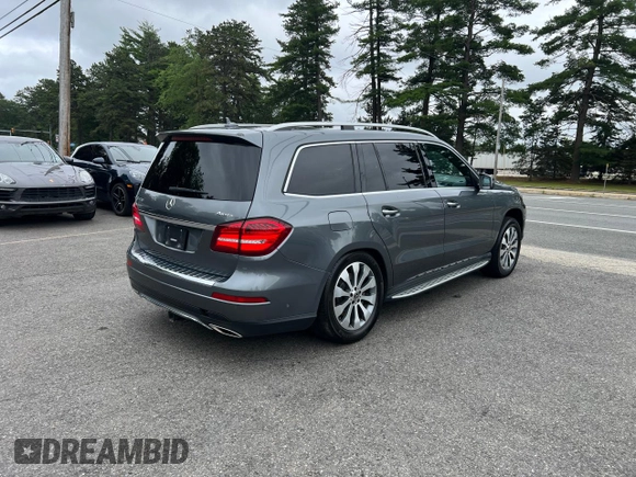 2019 Mercedes-Benz GLS 450 z VIN 4JGDF6EE8KB234462, wystawiony jako Copart lot #64525955 z przebiegiem 137 018 mil mil oraz Czysty tytuł • Clean title. Historia ofert i sprzedaży dostępna na DreamBid. Obrazek 4.