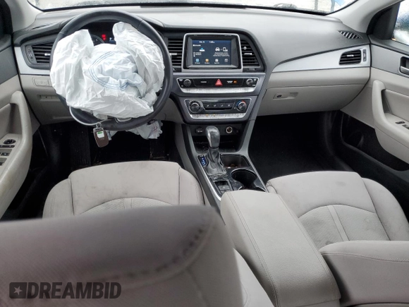 2018 Hyundai Sonata SEL with VIN 5NPE34AF1JH663556, listed as a Copart auction lot 45121305 with 57,941 mi miles and Salvage Title. Bid and sale history available at DreamBid. Image 8.