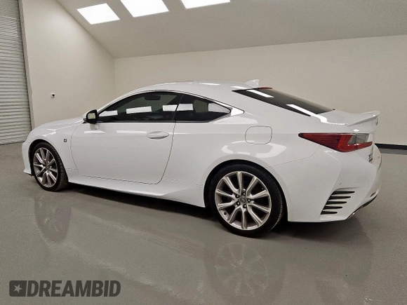 2015 Lexus RC 350 F Sport с VIN JTHHE5BC4F5001543, выставлен на аукционе Copart как лот 58728125 с пробегом 110 107 миль миль и Чистый • Clean title. История ставок и продаж доступна на DreamBid. Изображение 2.