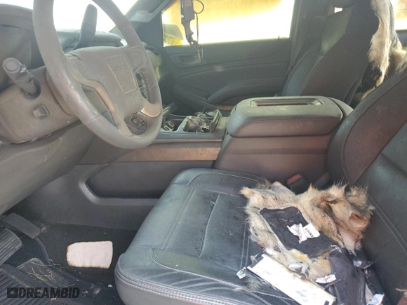 2015 GMC Yukon XL Denali with VIN 1GKS2JKJ4FR636332, listed as a Copart auction lot 70721314 with 0 mi miles and Salvage Title. Bid and sale history available at carsss.com. Image 7.